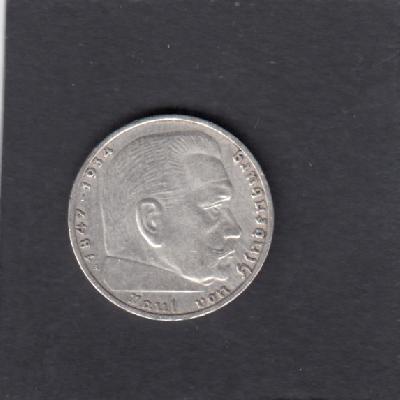 Beschrijving: 2 Mark  HINDENBURG